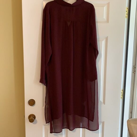 Long sleeve share button up kimono - Picture 6 of 6